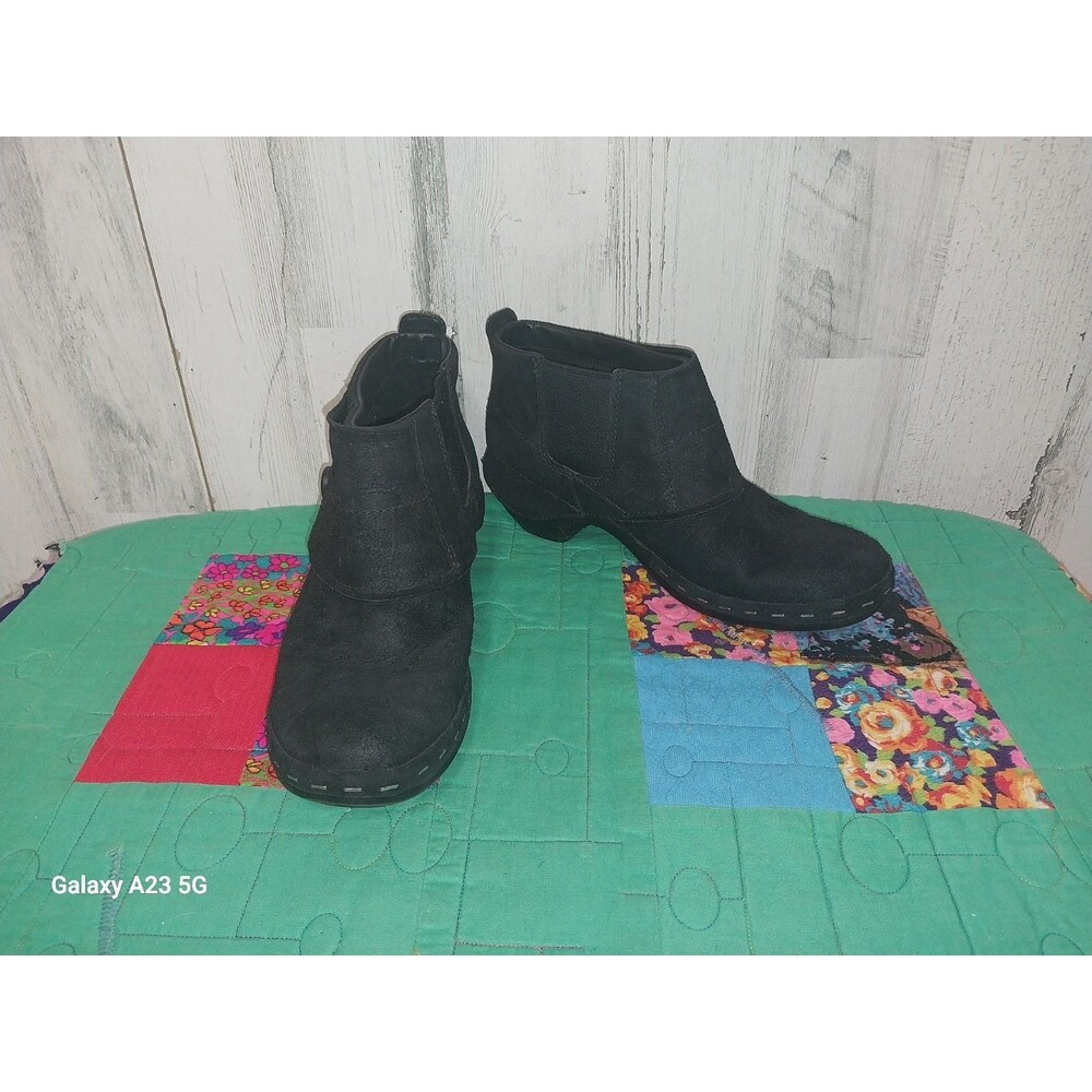 Merrell Luxe Button Ankle Boots Size 10 Black